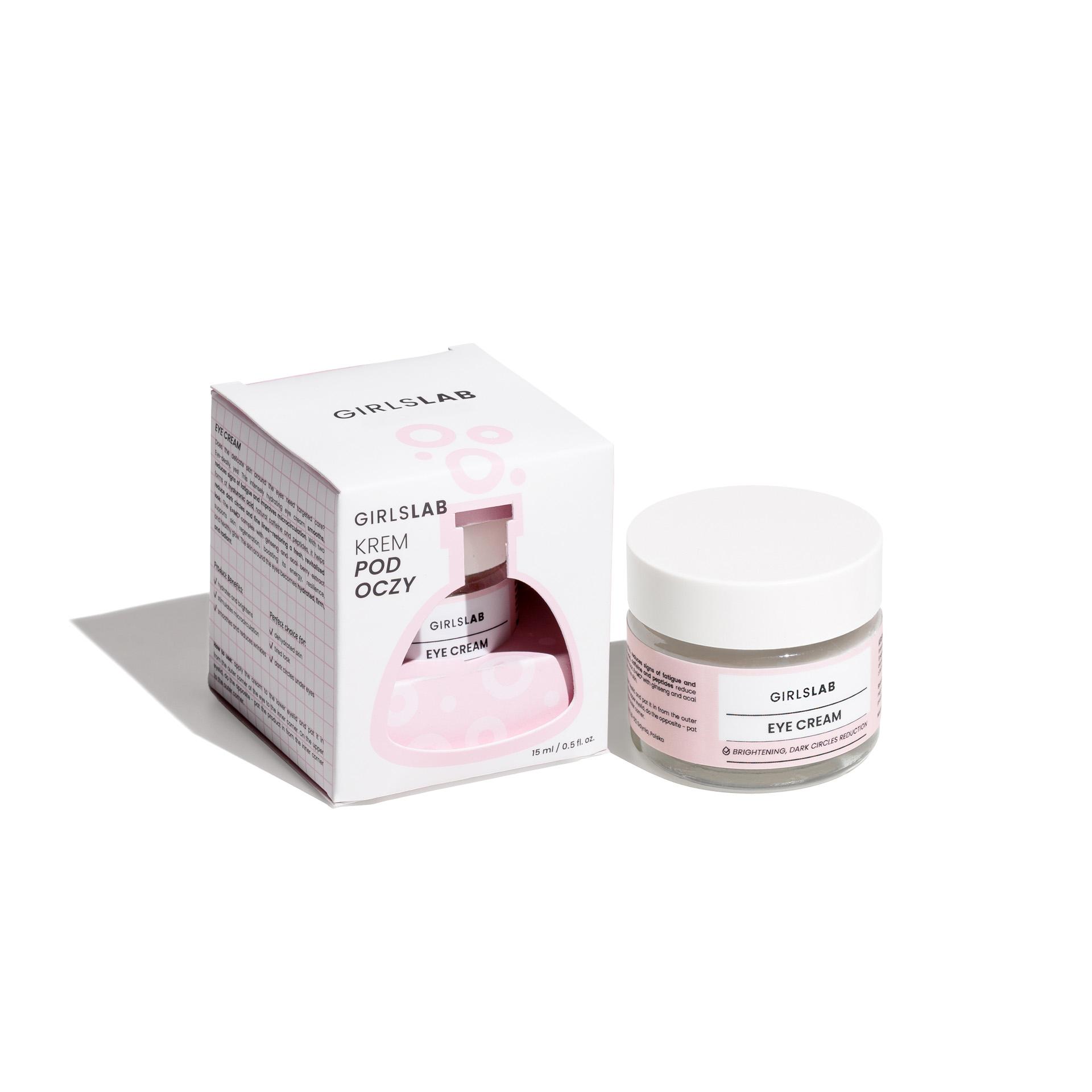 GirlsLab GL.005 Eye Cream med hyaluronsyre og koffein