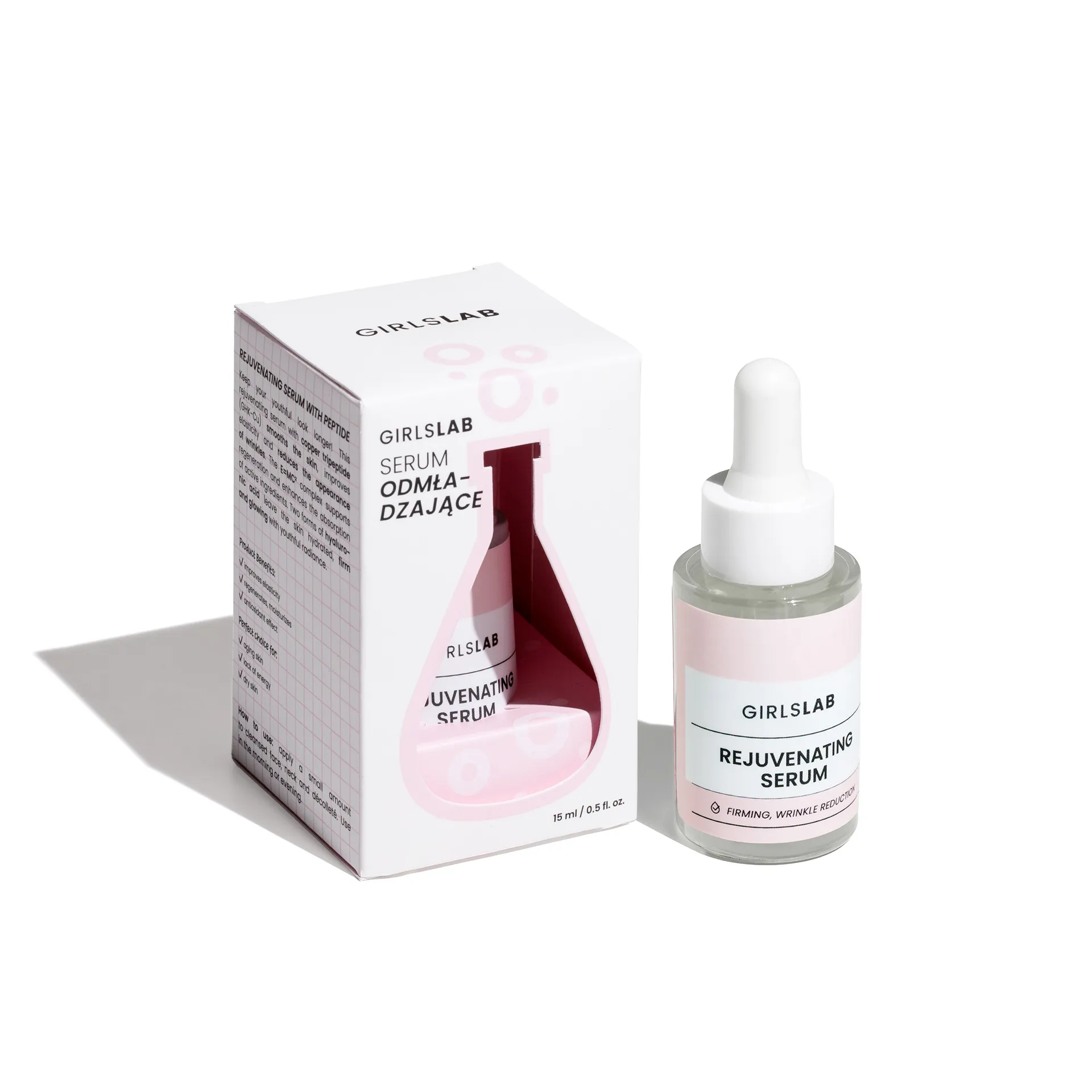 GirlsLab GL.008 Rejuvenating Serum med kobbertripeptid GHK-Cu