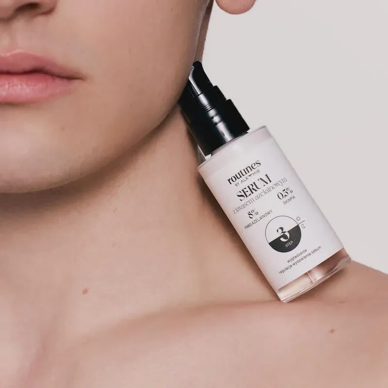 Routines STEP 3 serum med 8% azelainsyre og Skinpia 10 dame