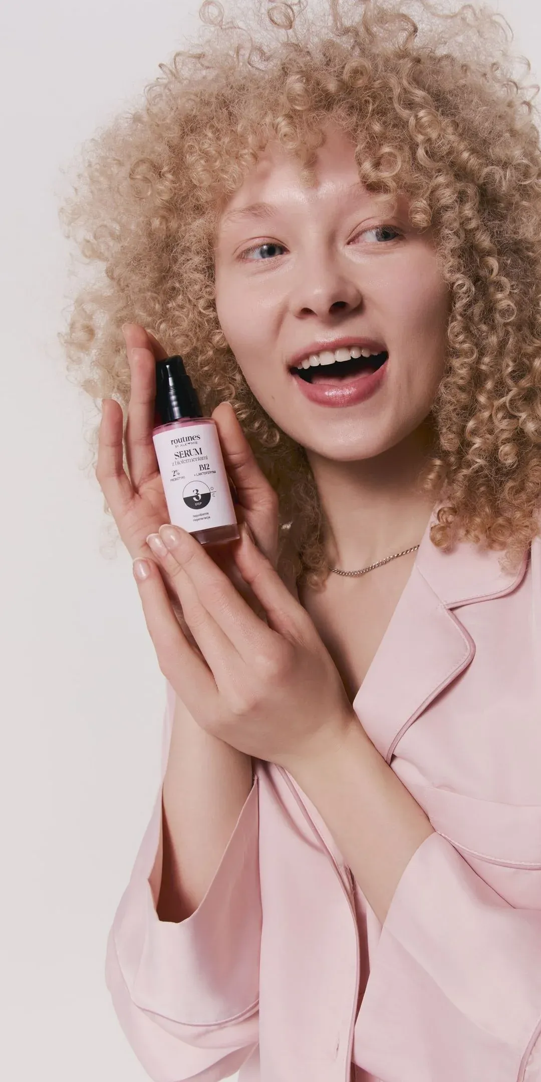 Routines STEP 3 serum med biofermentater, vitamin B12 og laktoferrin dame