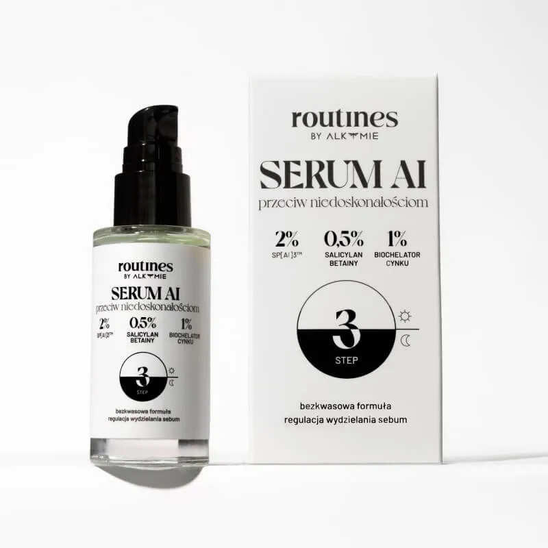Routines STEP 3 AI serum med SP[AI]3 mot akne og uren hud