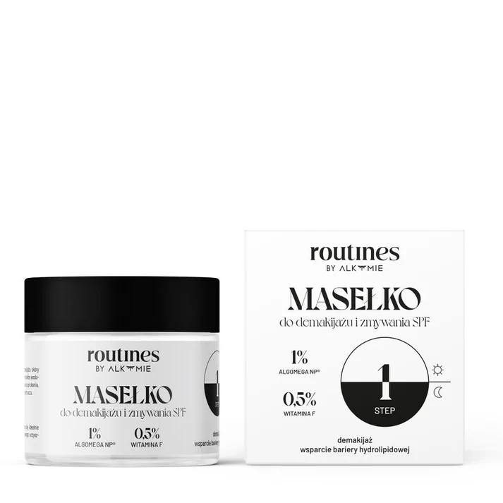 Routines STEP 1 sminkefjerner smør – fjerner vannfast sminke og SPF