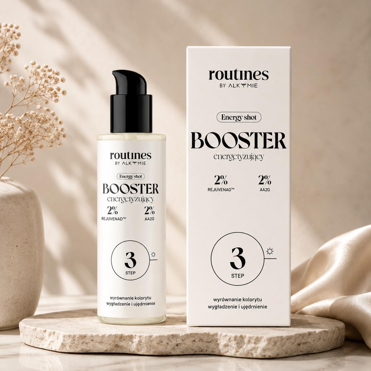 Routines STEP 3 energigivende booster med RejuveNAD+ og vitamin C