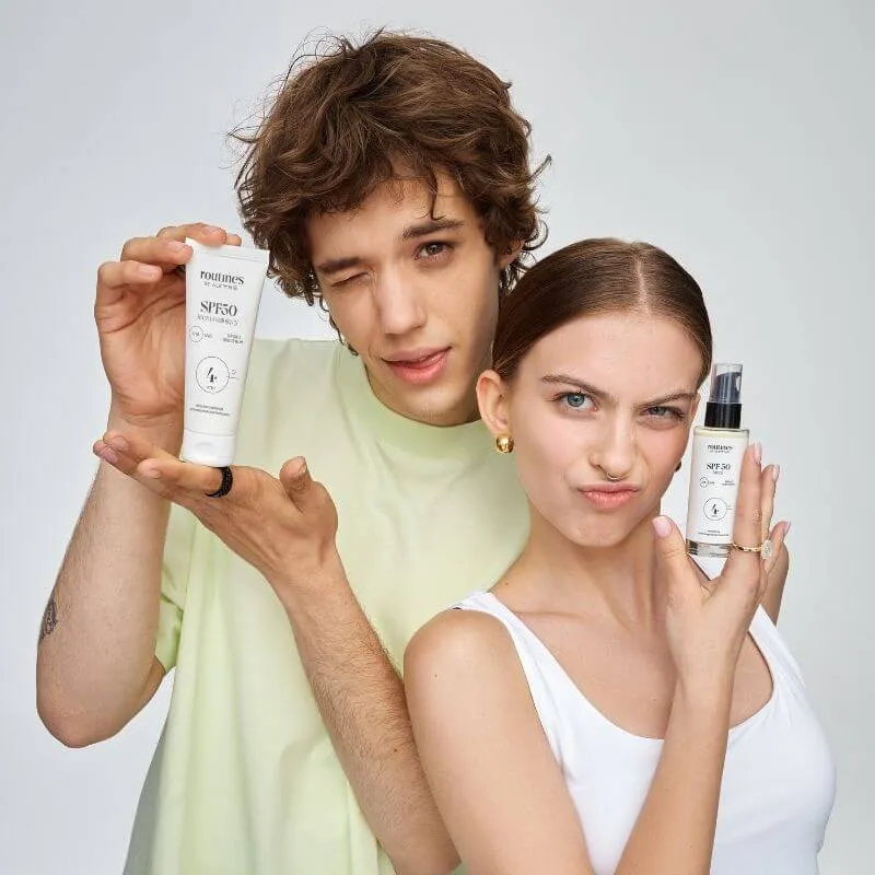 Routines STEP 4 SPF 50 dagkrem med bred UV-beskyttelse dame