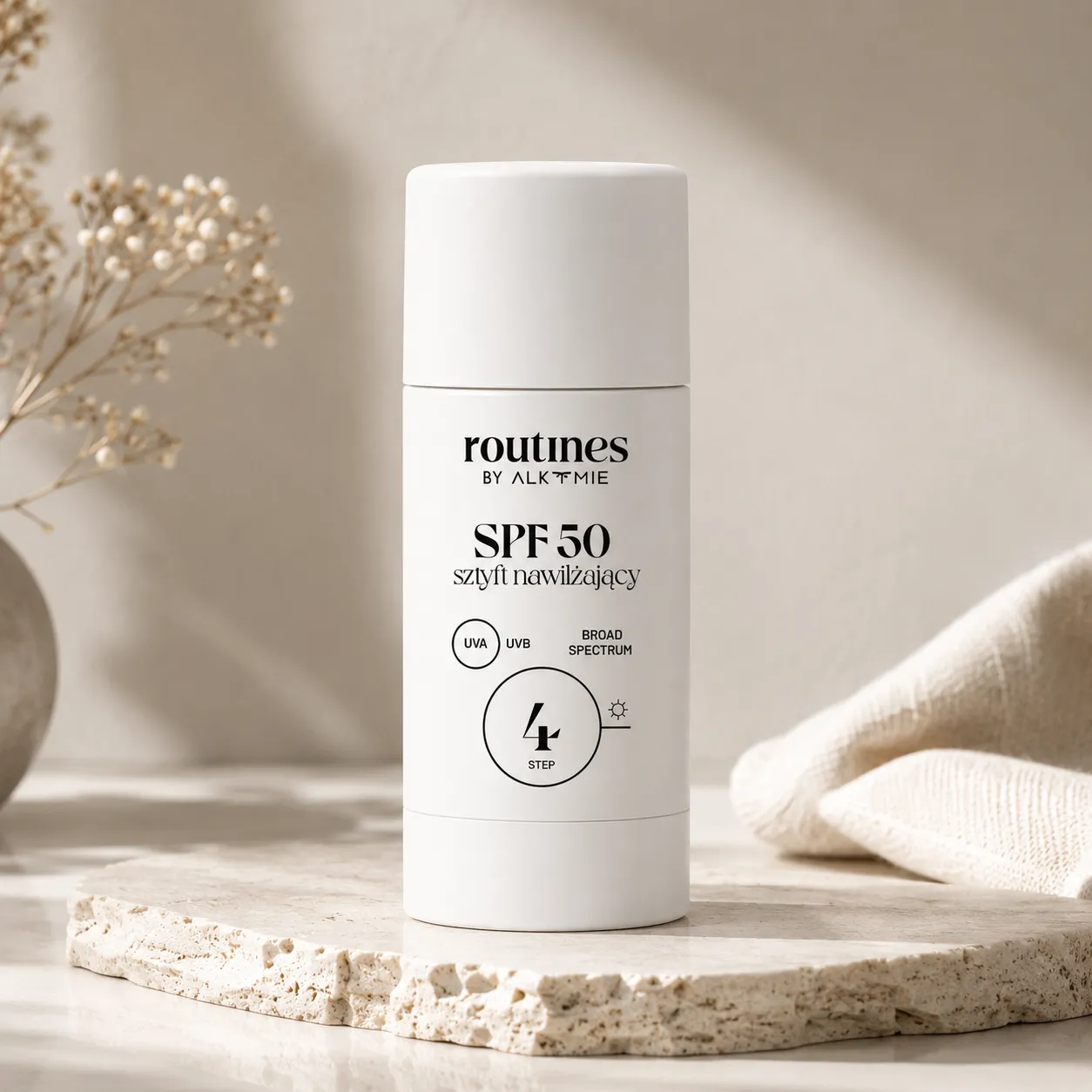 Routines Broad Spectrum SPF 50 stift blå – beskytter mot blått lys