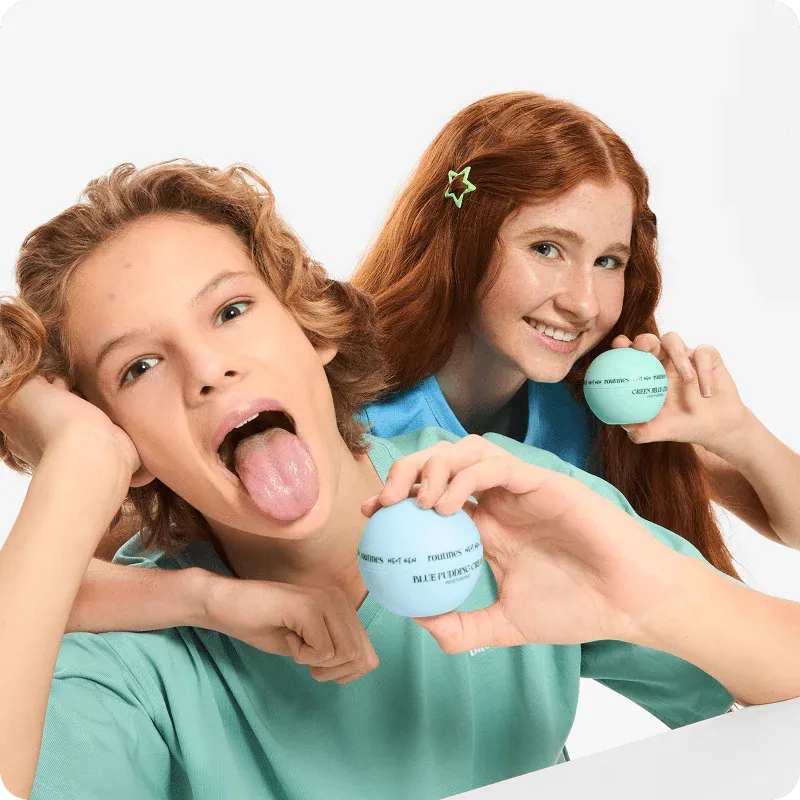 Routines Next Gen Blue Pudding Cream blå fuktighetsgivende krem gutt og jente