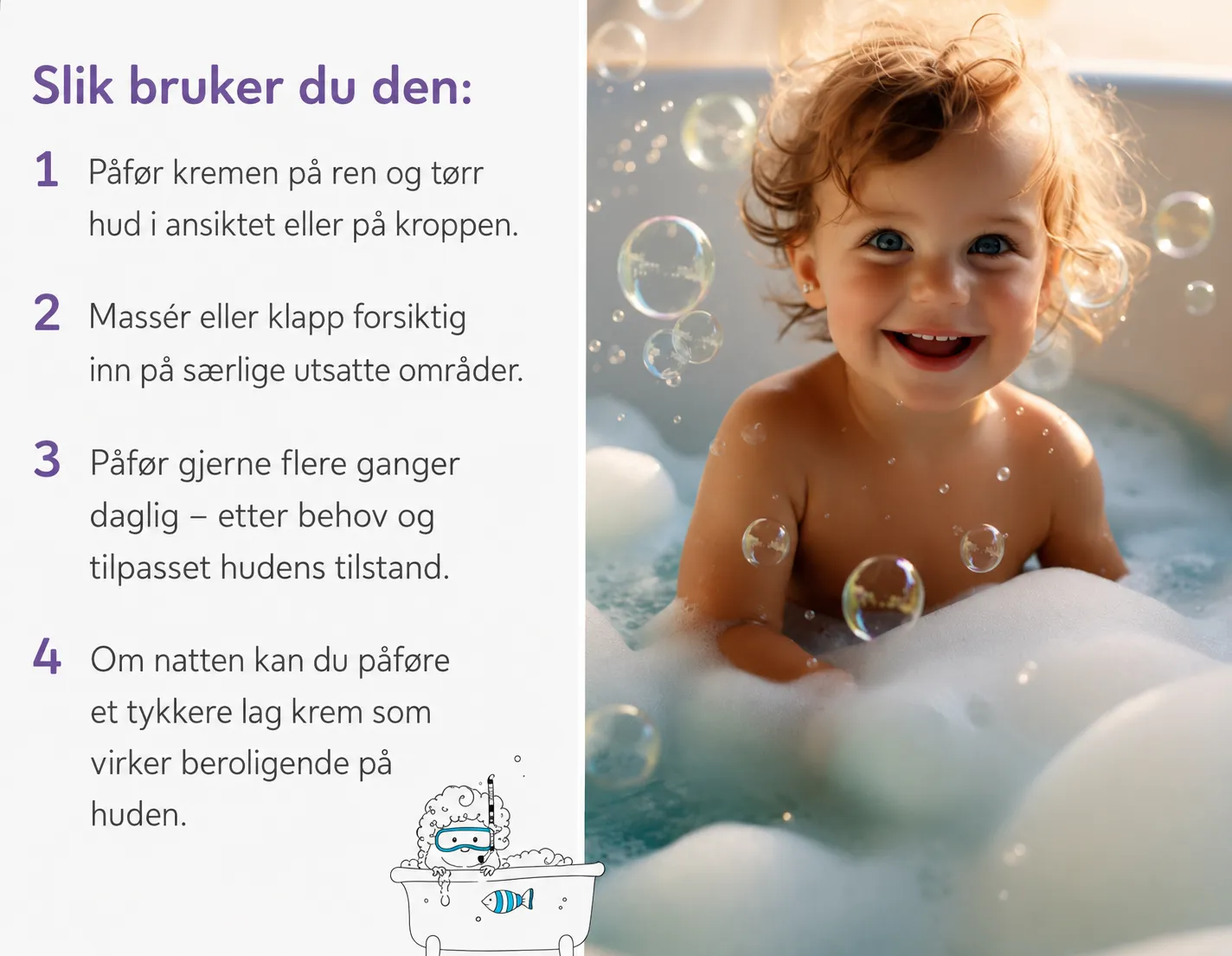 MomMe Emolientsmør – nærende smør for tørr og sensitiv barnehud info2