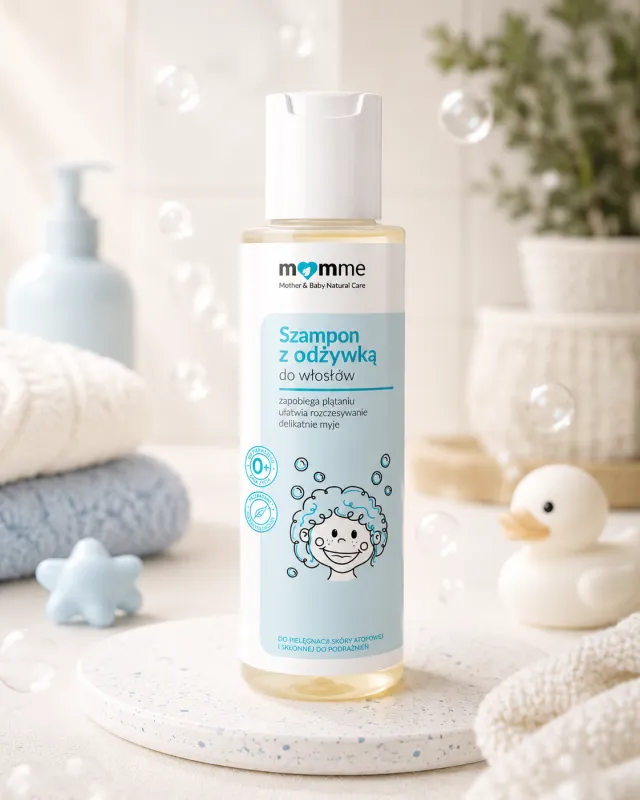 MomMe 2-i-1 sjampo og balsam