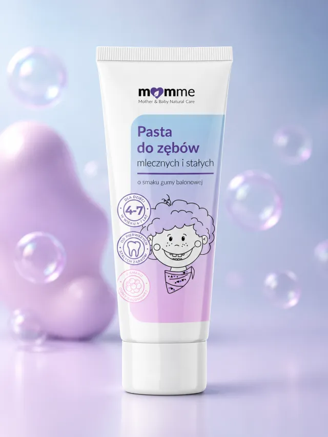 MomMe Tannkrem for melke- og permanente tenner