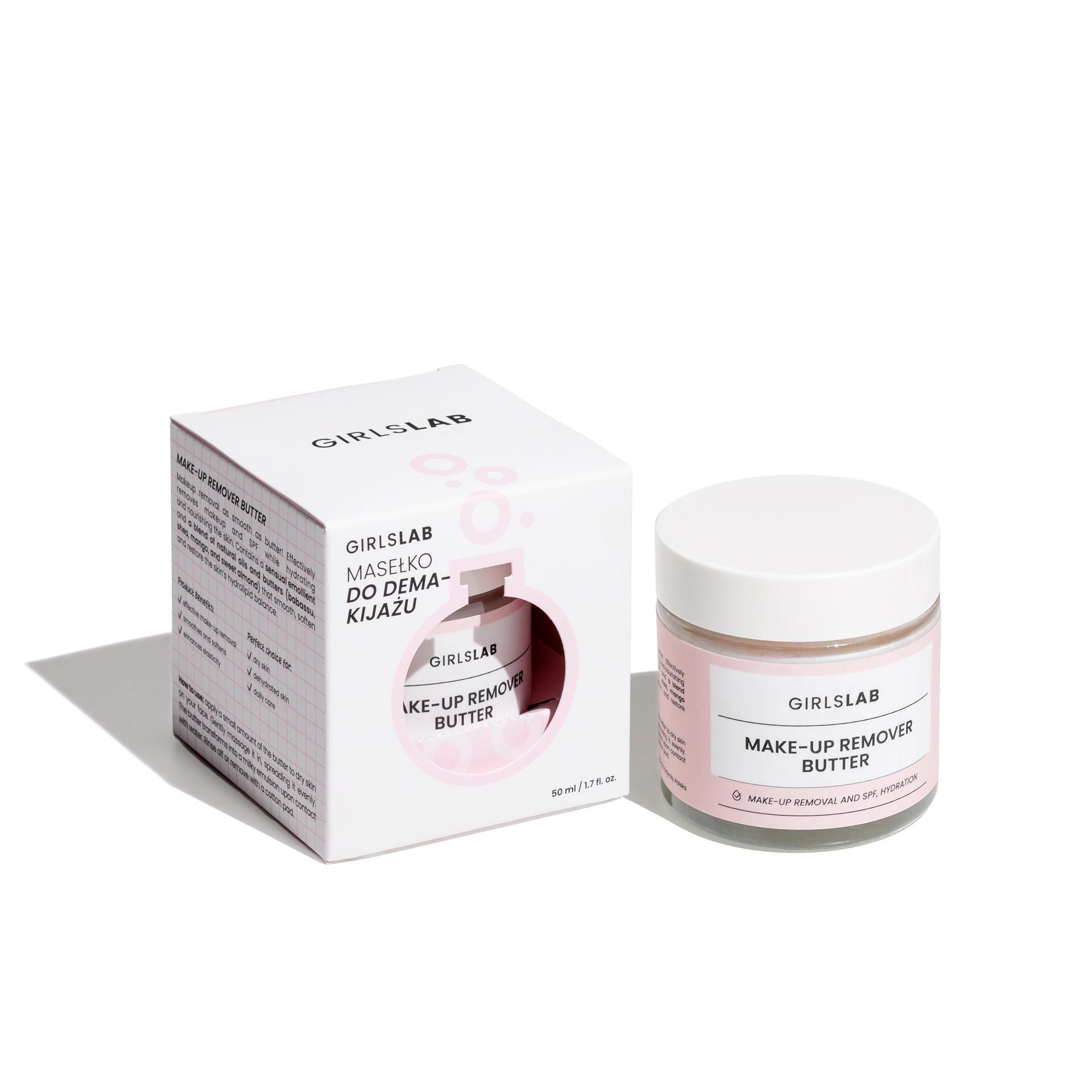GirlsLab Make-Up Remover Butter med naturlige oljer og E=MC² komplekset