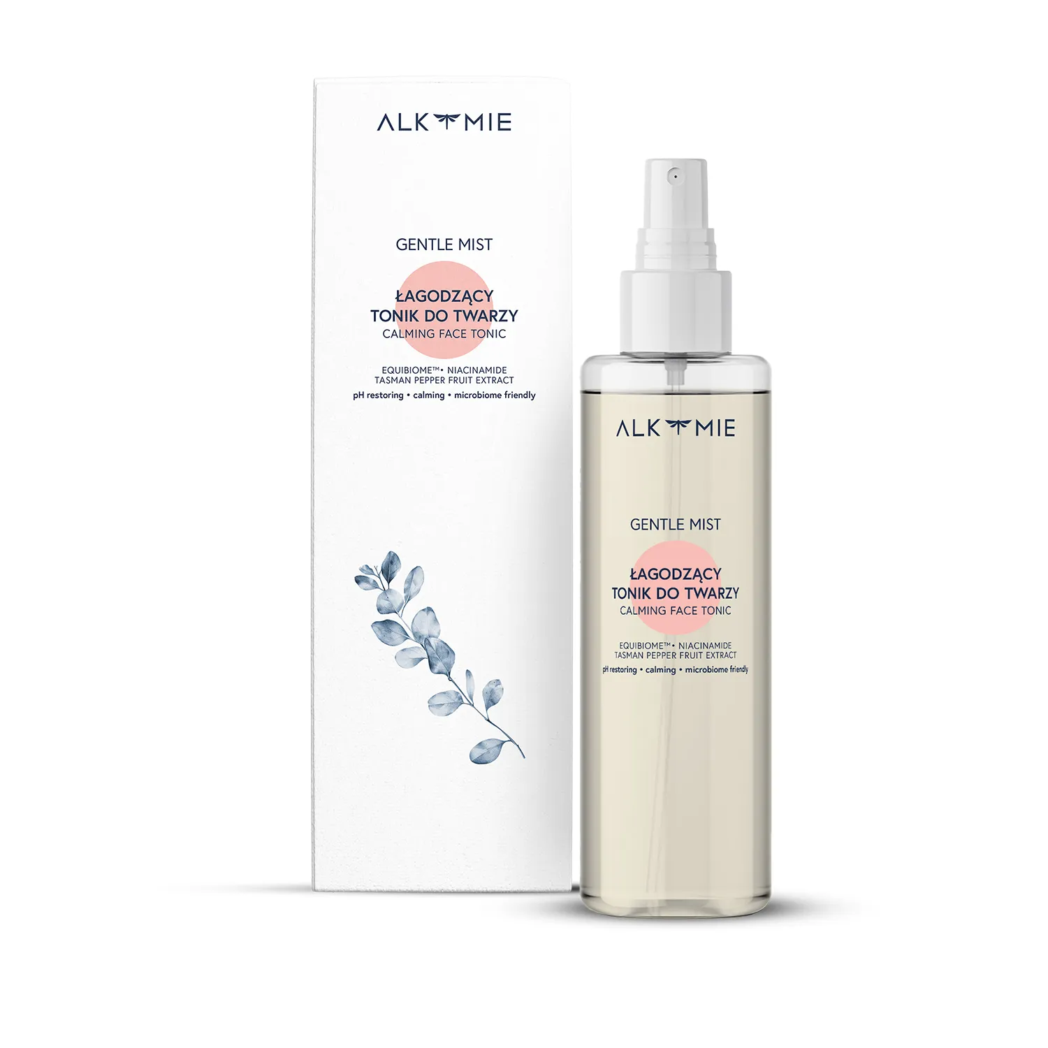 Gentle Mist beroligende ansiktstoner fra Alkmie – for sensitiv og reaktiv hud
