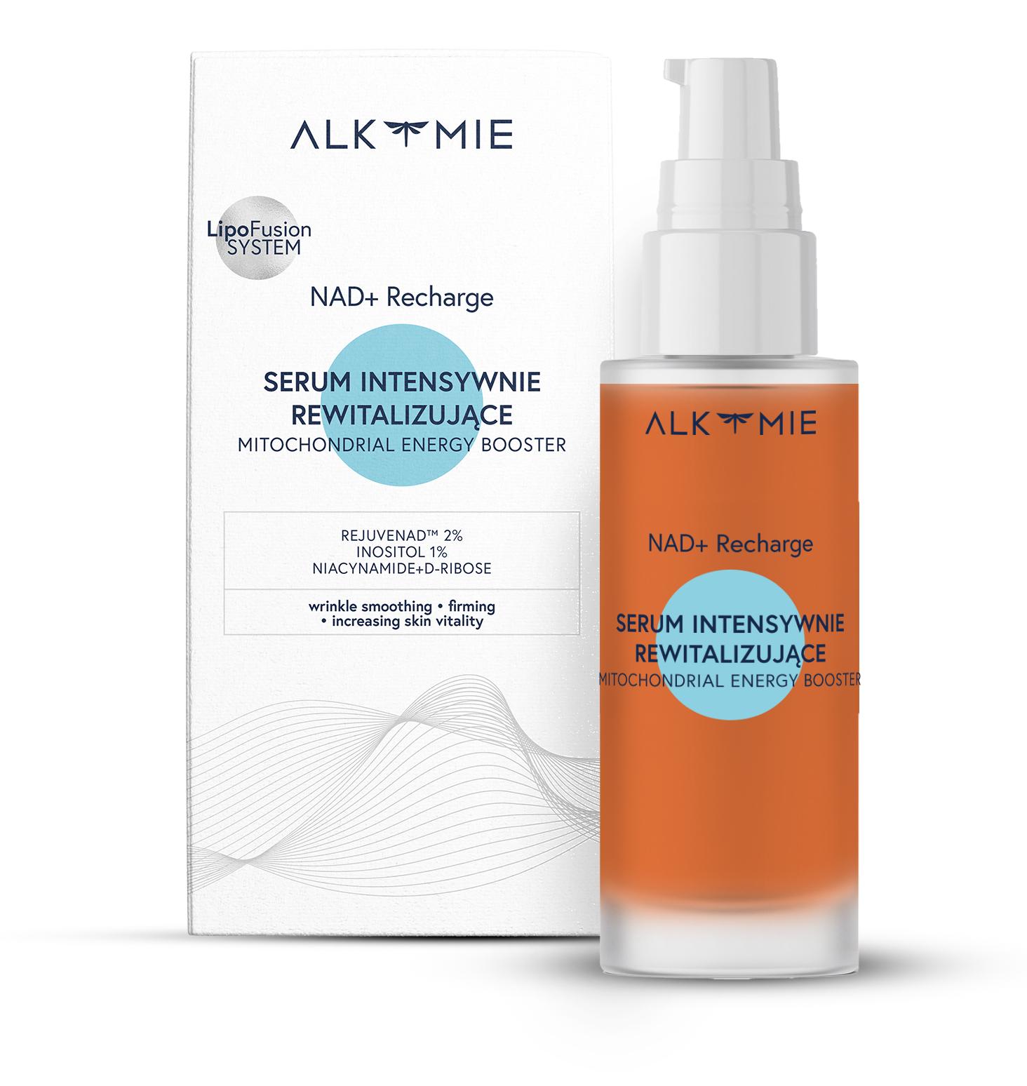 NAD+ Recharge revitaliserende serum fra Alkmie – bekjemper 5 tegn på aldring
