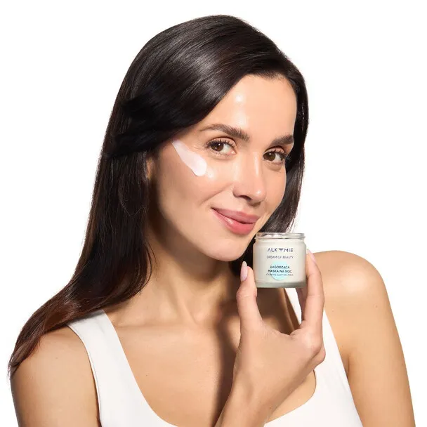 Alkmie Dream of Beauty beroligende nattmaske – regenererer huden over natten dame