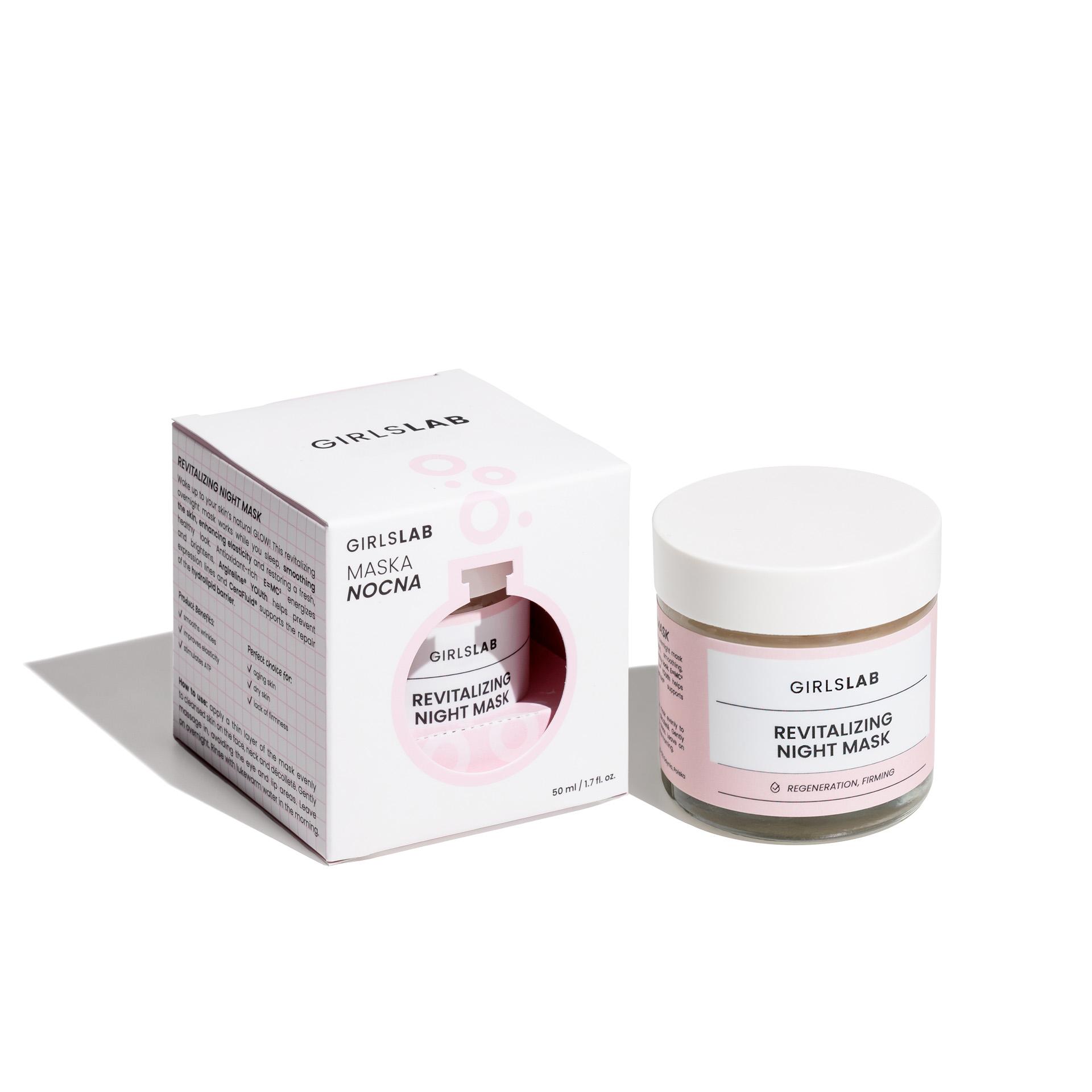 GirlsLab GL.003 Revitalizing Night Mask med ceramider